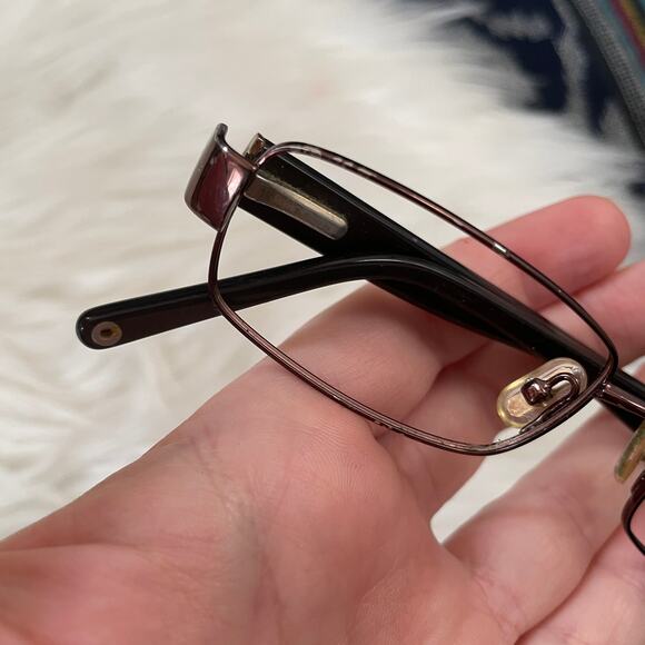 Coach prescription eyeglasses FRAMES ONLY 1008 Mona Dark Brown Bayonetta glasses - Picture 2 of 7